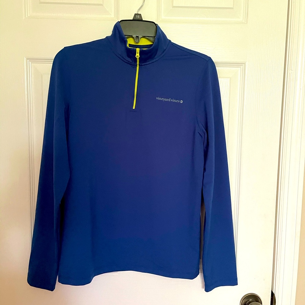 Youth long sleeve vineyard vines 1/4 zip